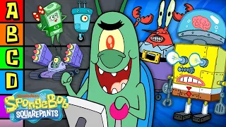 Plankton's Inventions Ranked by Effectiveness 🤖 | SpongeBob