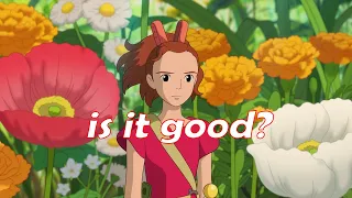The Secret World of Arrietty | Anime Movie Review | a Studio Ghibli movie