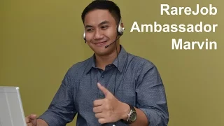 The RareJob Ambassador Program 2016 – Ambassador Marvin