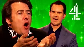 "You Massive Overpaid P***k" - Jonathan Ross Gets Mad At Jimmy Carr | Big Fat Quiz Of Everything