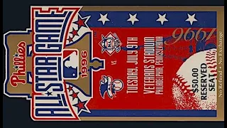 1996 MLB All Star Game PHILADELPHIA Original NBC Broadcast