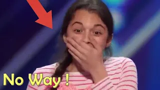 SHY Girl Brings the Judges to Their KNEES With Her Incredible Voice (Talented kids got talent)