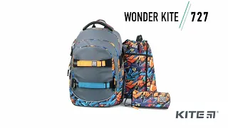 Шкільний набір Wonder Kite SET_WK22-727M | Огляд рюкзаків Kite™ | Kite Official