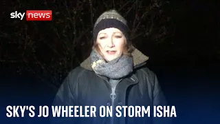 Storm Isha: The latest effects from Storm Isha on UK and Ireland