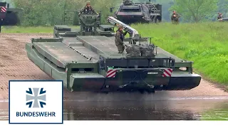 Brücken bauen wo keine mehr sind | Amphibie M3 im Einsatz | Bundeswehr