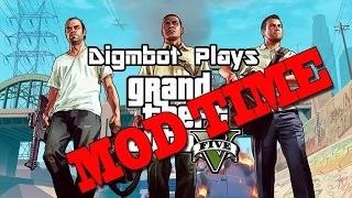 GTA V Mod Time: No Water + Tsunami + Atlantis Mod!