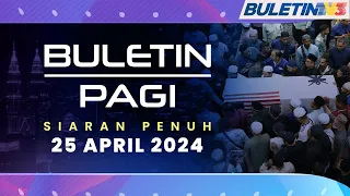 Jenazah 8 Mangsa Tragedi Helikopter TLDM Selamat Dikebumi | Buletin Pagi, 25 April 2024