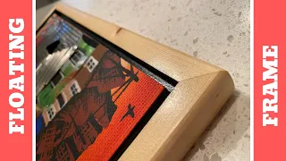 DIY Floating Picture Frame