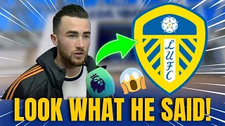 😱 SEE NOW!! I CAN'T BELIEVE WHAT JACK HARRISON SAID!! - LEEDS UNITED NEWS TODAY