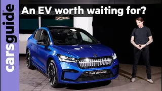 2024 Skoda Enyaq electric car previewed! Driving range, charging times, features and more detailed