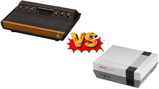 All Atari 2600 Vs NES Games Compared Side By Side