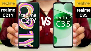 realme C21y vs realme C35