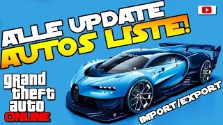 GTA 5 Online Import/Export Update: 🚘🔥Alle 25 Neuen Autos Erklärt!🔥🚘 [Komplette Liste!]