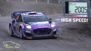 Rallye Monte Carlo - Flat out & Top speed | Devillersvideo