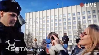 Архангельск продолжает протестовать! Площадь Ленина. Экобессрочка