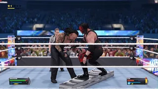 WWE 2K23 Undertaker Vs Kane Extreme Rules