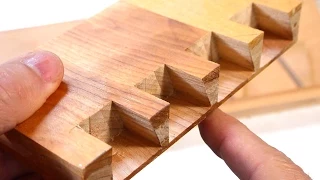 Cheating at hand cut dovetails