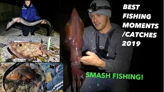 Best Fishing Catches /Moments 2019 , SMASH FISHING!