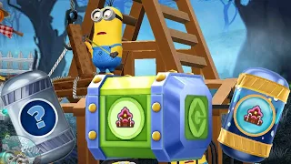 Gingerbread House Stage 2 Rewards Prize Pod Opening Minion Rush Fullscreen gameplay walkthrough