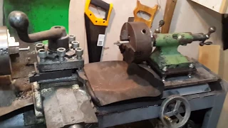 Мой самодельный токарный станок . Задняя бабка.My homemade metal lathe.