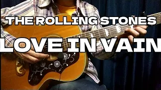 Love In Vain - the rolling stones  guitar cover