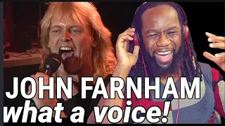 JOHN FARNHAM - Help REACTION - He took the Beatles song and owned it!