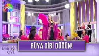 Aslı Hünel kına ve düğün görüntüleri! | Gelin Evi 1004. Bölüm