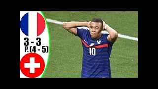 France vs Switzerland 3 3 PEN 4 5 All Goals & Extеndеd Hіghlіghts euros 2021 round of 16
