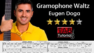 Gramophone Waltz by Eugen Doga | Classical Guitar Tutorial + Sheet & Tab