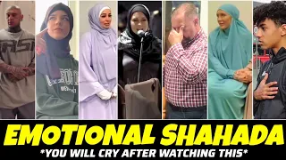 Can't Stop Crying...!! SHAHADA COMPILATION | Part 3