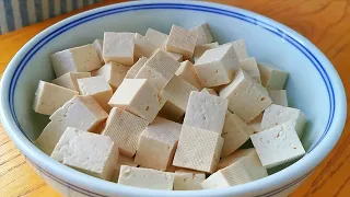 Don't eat tofu directly, try this, it's so delicious that it doesn't even have soup!