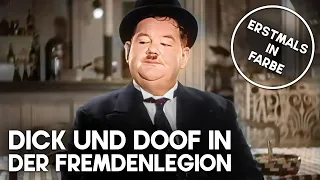 Dick und Doof in der Fremdenlegion | KOLORIERT | Filmklassiker | Deutsch | Komödie