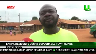 Sampa: residents decry deplorable town roads  Bono Region