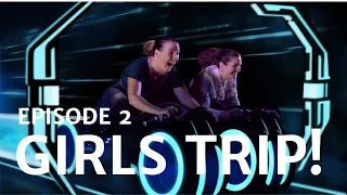 Christmas Shopping at Epcot and Tron At Night! Girls Trip Day 4