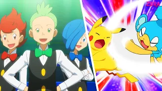 Ash vs Cilan,Cress & Chili - 1st Unova Gym Battle | Pokemon AMV