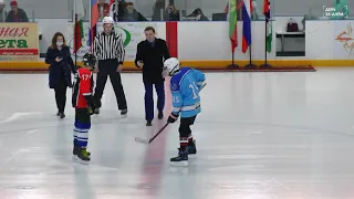 Открытый турнир по хоккею с шайбой среди детских команд прошёл в ледовом дворце «Юность