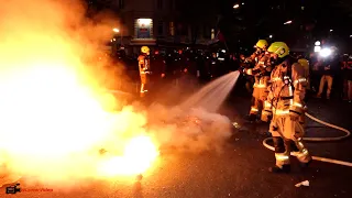 Erster Mai Demo in Berlin eskaliert - Ausschreitungen, brennende Autos und Barrikaden | 01.05.2021