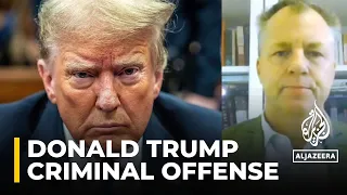 Donald Trump is the first former US president convicted of a criminal offense