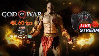 🔴 GOD OF WAR Live 4K 60 fps in PC - No Commentary