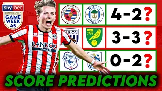 BLADES WIN PROMOTION | Championship Predictions - Game Week 45