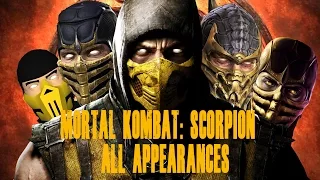 Mortal Kombat Scorpion Appearances MK1 - MKX