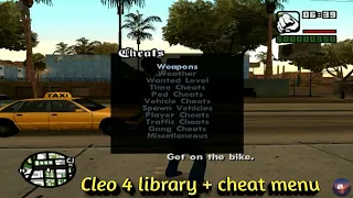How to download and install cleo 4 library+cheat menu for GTA San Andreas || LetItTechz