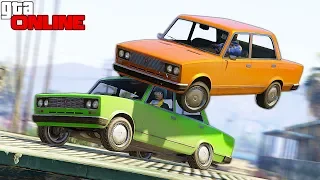 ЛУЧШАЯ МАШИНА В ГТА 5 ОНЛАЙН! ГОНКИ НА ЖИГУЛЯХ В GTA ONLINE.