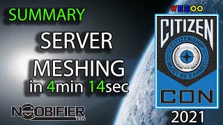 Server Meshing in 4min 14sec - CitizenCon 2021