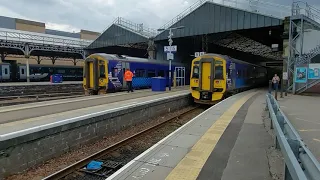 Trainspotting at Inverness railway station (01/05/2024)