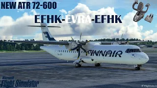 ATR 72-600 for MSFS 2020 | Real Life FINNAIR Ops | Exploring Europe | World Update 13 |