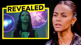 Guardians Of The Galaxy 3's Zoe Saldana REVEALS New CGI..