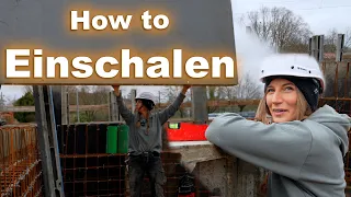 How to Einschalen mit Tschulique - Fundamente einschalen