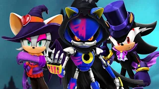 Sonic Forces Speed Battle - Witch Rouge, Vampire Shadow and Reaper Metal Sonic (HD Widescreen)