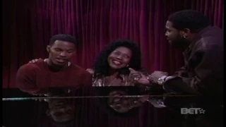 Jamie Foxx show  jamie singing with mom and stepdad